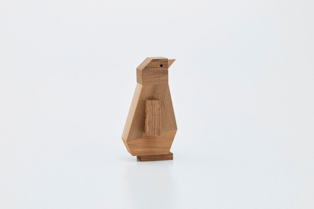 Lundi puffin. 新品　美品　木製 penguin-kit_03-1200x800_1024x.